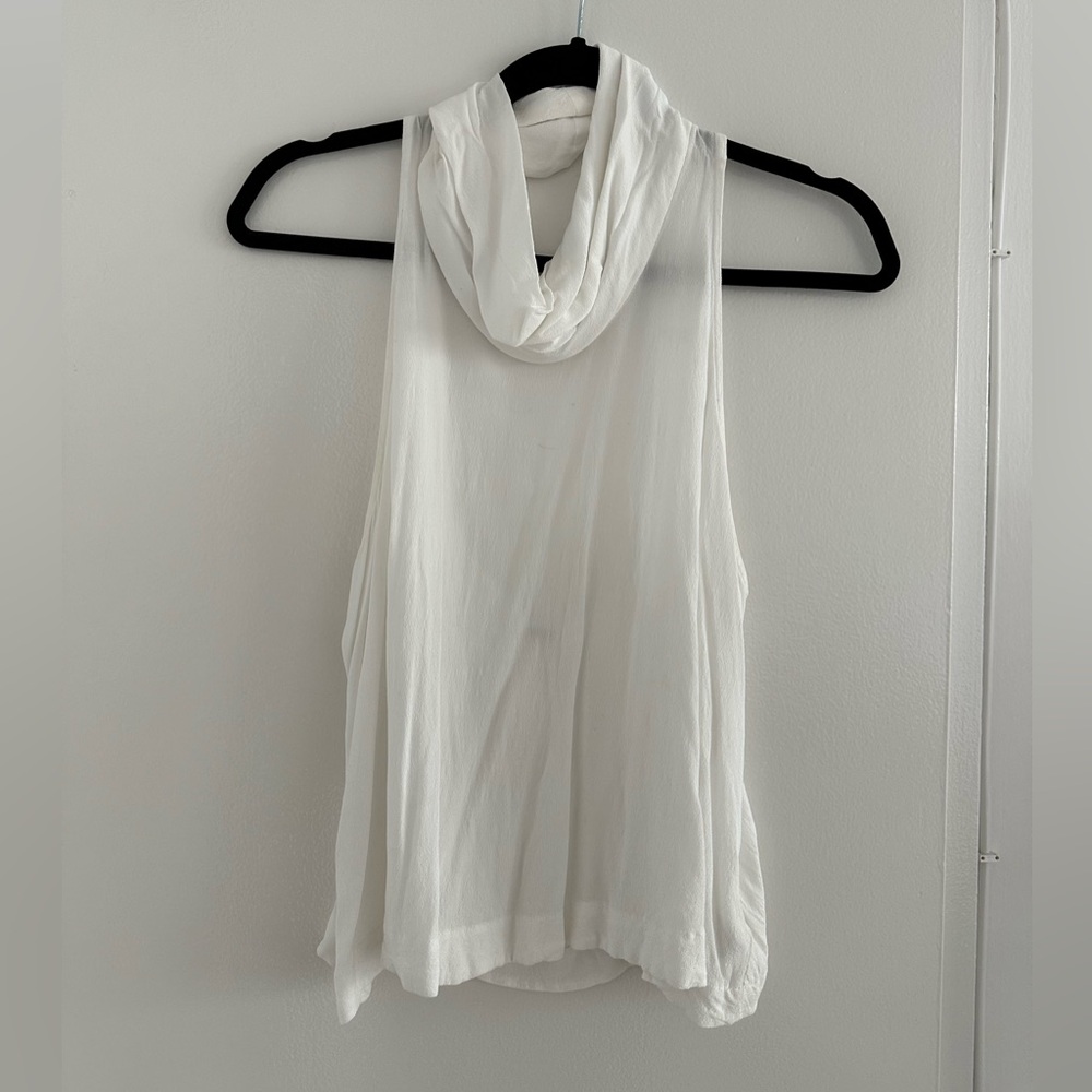 Free People Backless Cowl Neck Tank